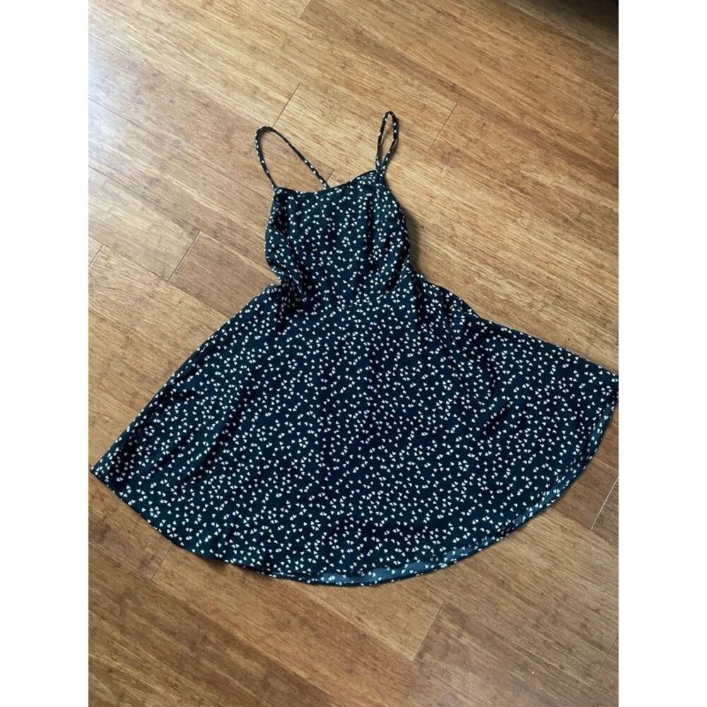 Backless mini dress